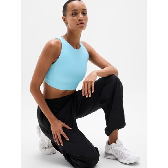 New Athleta S Flex Spacer Bra Aqua Blue Small D-DD - Picture 2 of 6